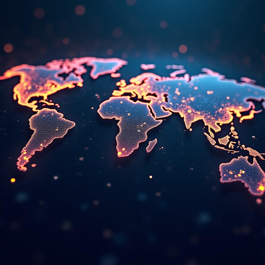 Global supply chain logistics network with multimodal transport routes
